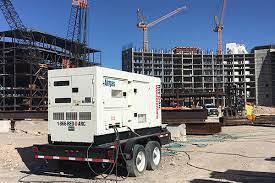construction generator rental